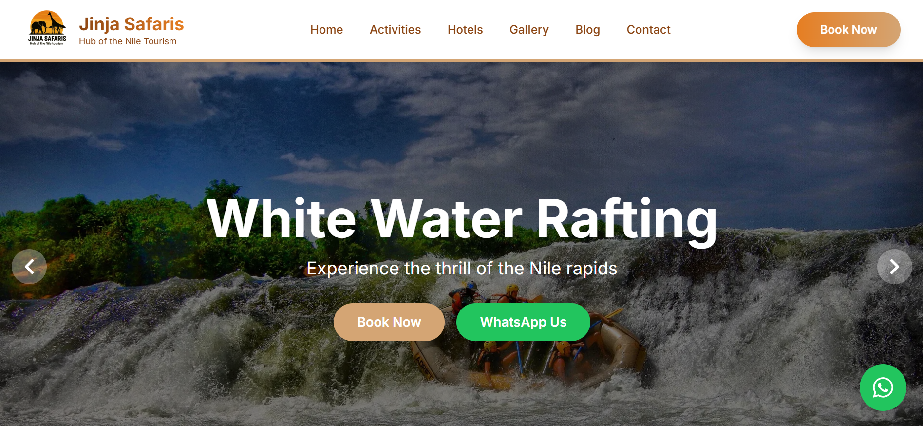 Jinja Safaris project visual